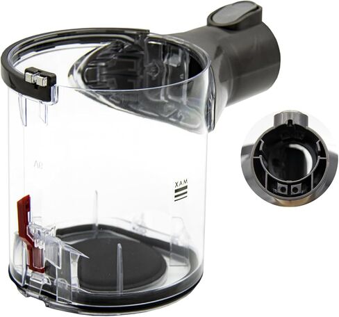 Dust Bin Replacement for Dyson V10 SV12 Vacuum Cleaner, Large Bin for Dyson No.969509-01 in Kuwait