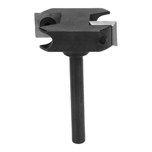 CNC Spoilboard Surfacing Router Bit 1/4 Inch Shank 1 1/8 Inch Cutting Diameter 2 Flute Carbide Insert Slab Flattening Bit for Woodworking Milling and Carving Projects in Kuwait