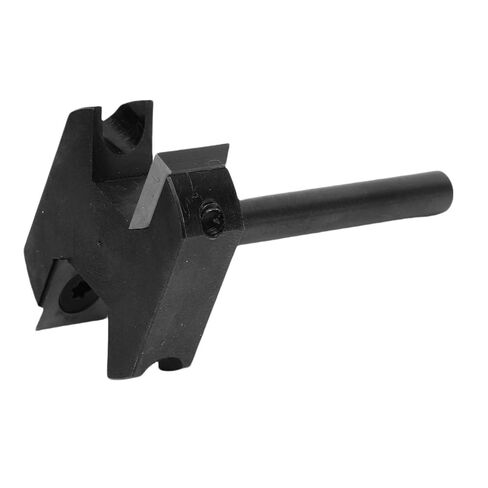 CNC Spoilboard Surfacing Router Bit 1/4 Inch Shank 1 1/8 Inch Cutting Diameter 2 Flute Carbide Insert Slab Flattening Bit for Woodworking Milling and Carving Projects in Kuwait