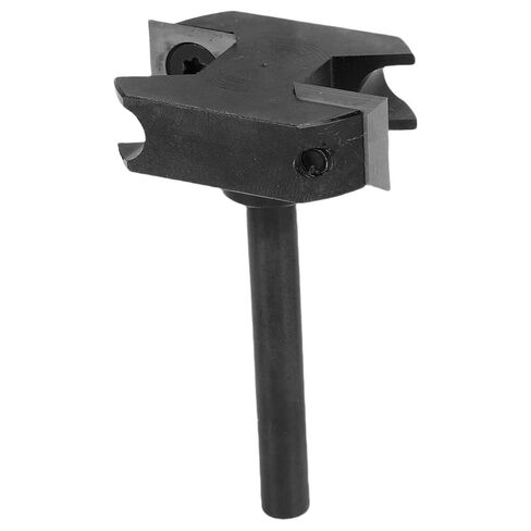 CNC Spoilboard Surfacing Router Bit 1/4 Inch Shank 1 1/8 Inch Cutting Diameter 2 Flute Carbide Insert Slab Flattening Bit for Woodworking Milling and Carving Projects in Kuwait