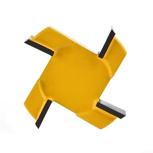 CNC Spoilboard Surfacing Router Bit 1/2 Inch Shank Carbide Tipped 4 Wings Fast Clean Cutting Woodworking MDF Plywood Particle Board in Kuwait