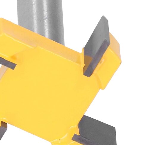 لقمة توجيه السطح الاحترافية 4 فلوت من الفولاذ التنغستن CNC لطحن النجارة مع تصميم مضاد للارتداد لتسطيح وتخطيط الخشب MDF الأكريليك 2 بوصة قطع Di (مقبض 1/2 بوصة) in Kuwait