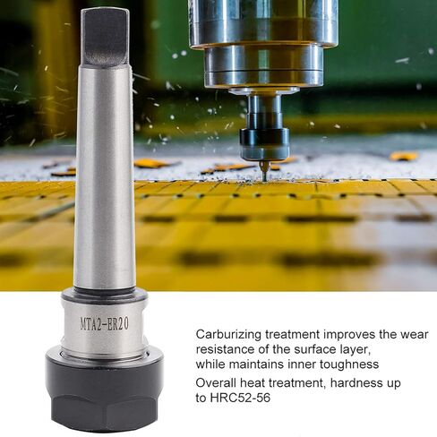 حامل ظرف كوليت، حامل عرقوب مستدق MTA2 ER20/ER32، ملحقات استبدال مخرطة CNC (MTA2-ER20) ظرف رأس مستدق Morse CNC، حامل أدوات الطحن CNC in Kuwait