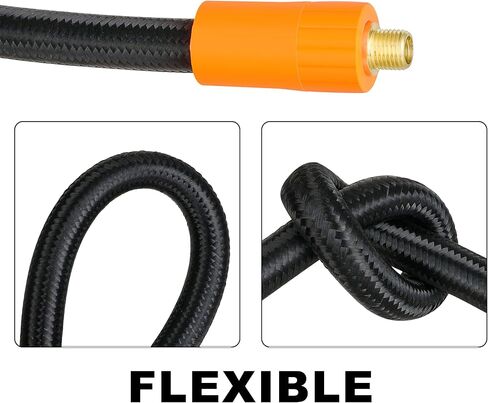 WYNNsky 2PCS Portable Air Pump Inflator Hose Replacement with 360 Degree Air Chuck in Kuwait