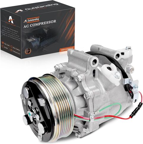 ضاغط مكيف الهواء مع قابض متوافق مع Honda Civic 1.8L 2006-2011 يستبدل # 38800-RNA-A01 38810RRBA01 38800RNBA02 38800-RNB-A02 in Kuwait