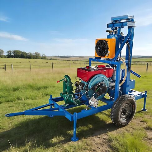 Hydro Drill Water Well Rig Portable Auger Drilling Machine DIY Kit for Home Farm Ranch Off-Grid Irrigation Water Supply Drilling Equipment in Kuwait