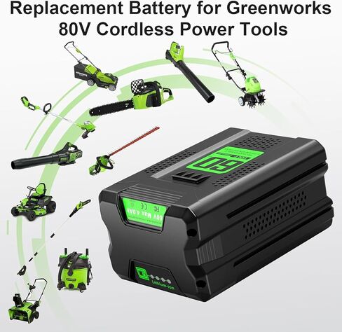 Replacement for Greenworks 60V Battery 4.0Ah,Compatible with Greenworks Pro 60v Batteries & 75+ Power Tools LB60A03 LB60A02 LB602 LB6025 LB60A00 in Saudi Arabia