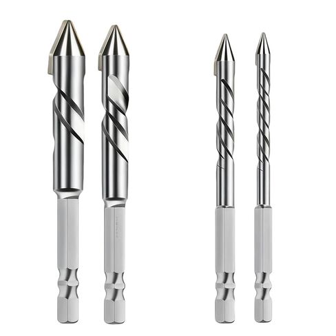 4PCS Drill Bit A Type of Dry Drilling Bit Suitable for Drilling Holes in Tiles, Concrete, Glass, Wood, and Metal in Kuwait