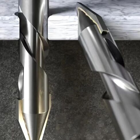 4PCS Drill Bit A Type of Dry Drilling Bit Suitable for Drilling Holes in Tiles, Concrete, Glass, Wood, and Metal in Kuwait