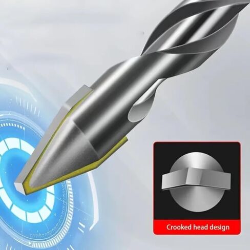 4PCS Drill Bit A Type of Dry Drilling Bit Suitable for Drilling Holes in Tiles, Concrete, Glass, Wood, and Metal in Kuwait