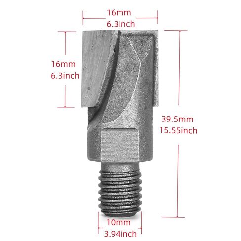 2pcs Carbide Wood Cutter Door Lock Hole Opener for Grooving and Opening Holes in Wooden Doors (16mm Cutter) in Kuwait
