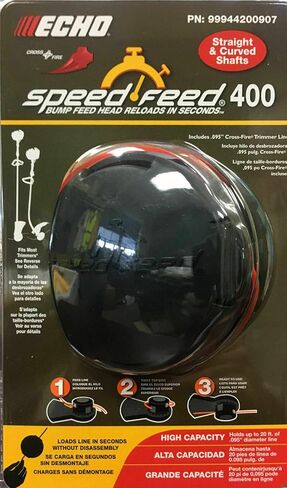 99944200907 Trimmer Head W/Adapters for Echo, Shindaiwa, Redmax, Stihl Husqvarna Fits Speed Feed 400 and E-Book in A Gift in Kuwait
