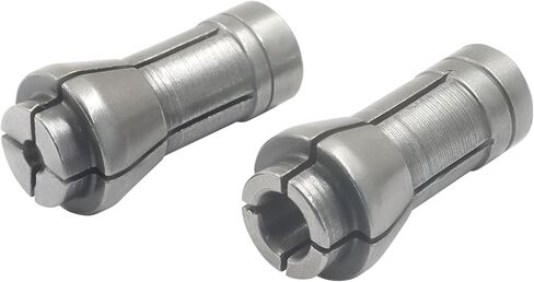 Bivethoi 4 Pack Die Grinder Collet, Grinding Machine Clamping Collet Adapter, 1/4" and 1/8" Arbors Shanks for 3mm and 6mm Dia Arbors/Shanks in Kuwait