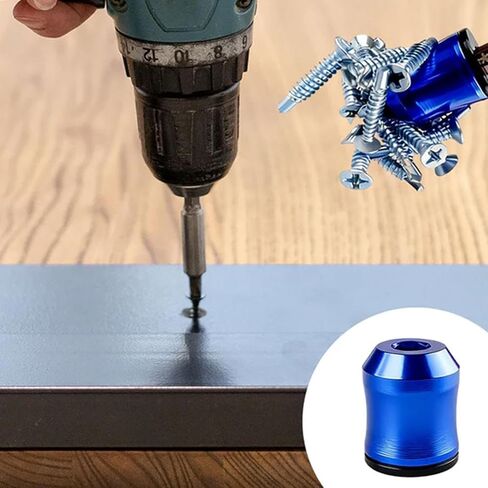 3Pcs Screwdriver Head Magnetic Ring, Screwdriver Head Magnetic Ring, Removable Magne-tic Screwdriver Drill Bit Holder, quantum grip magnetic screw ring for Hex Screwdrivers and Power Bits in Kuwait