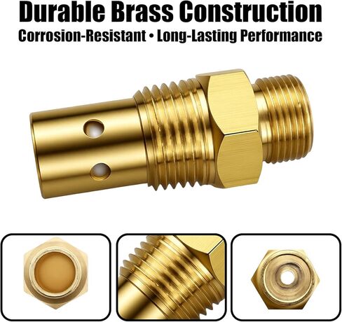 صمام فحص ضاغط الهواء 1/2 npt 1/2 CFPC مناسب لموديلات DeVilbiss Craftsman 5HP IRL6560V 5E60VAD استبدال CAC-437-2 in Kuwait