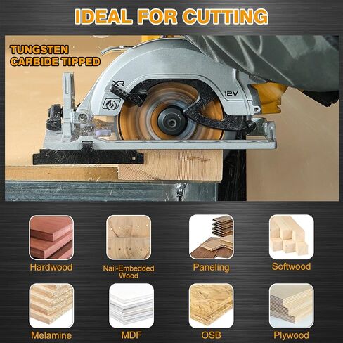 5-1/2 Inch Circular Saw Blade,10mm Arbor,18T for Framing, Ultra Thin Kerf,Fast Wood Cutting,10-Pack in Kuwait