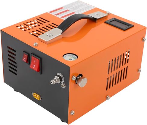 ضاغط هواء PCP، 4500PSI/30Mpa PCP، 12V DC/110V AC ضاغط PCP Airgun مع مروحة تبريد مدمجة وضاغط خزان كرات الطلاء المحمول لكرة الطلاء وبندقية PCP وزجاجة غوص سكوبا in Kuwait