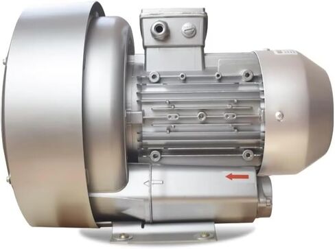 1 قطعة 5HP الصناعية ارتفاع ضغط فراغ مضخة الهواء منفاخ ، دوامة حلقة التجدد منفاخ 4KW-137CFM in Kuwait