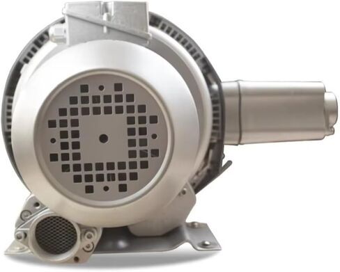 1 قطعة 5HP الصناعية ارتفاع ضغط فراغ مضخة الهواء منفاخ ، دوامة حلقة التجدد منفاخ 4KW-137CFM in Kuwait