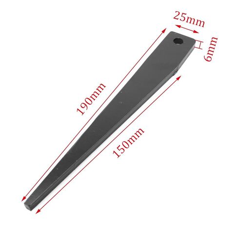 ZYAMY MT3 Taper Shank Drill Bits Center Key Drill Chuck Sleeve Adapter Taper Drift Key Removal Wedge Iron Tool for Machining Lathes Boring Machines Black in Kuwait