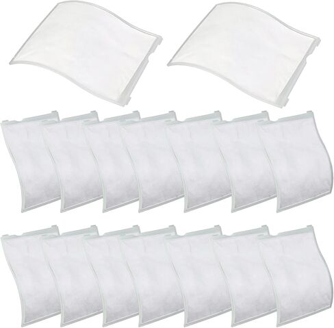 16-Pack 2846 Vacuum Exhaust Filters Compatible with Windsor Sensor S Series S12 S15 & Sebo Essential G1 G2 Upright Vacuums, Replaces 8.614-140.0 in Kuwait