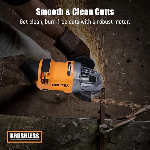 Cordless Angle Grinder 4-1/2'', Compatible with DeWalt 20V MAX Battery, Brushless Motor & Variable Speed, 8000 RPM for Cutting, Grinding & Polishing – Tool Only (Battery Not Included) in Kuwait