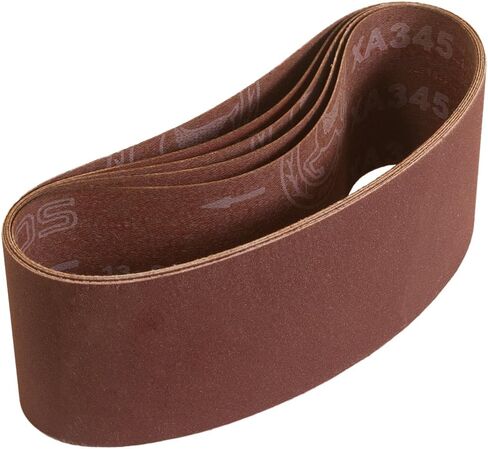 KEYSTONE HIGH QUALITY 2-1/2" X 16" SANDING BELT 150X - 5 PACK by Peachtree Woodworking - PW6018 in Kuwait