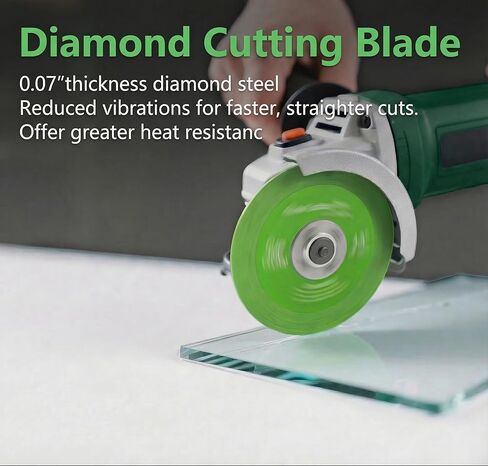 Tile Cutter Diamond Blade for Angle Grinder 4.5 Inch, 3-Pack Glass Cutting Disc Ceramic Blad for Porcelain Marble Granite Tile, Ultra-Thin Chip-Free, 7/8 Arbor in Kuwait