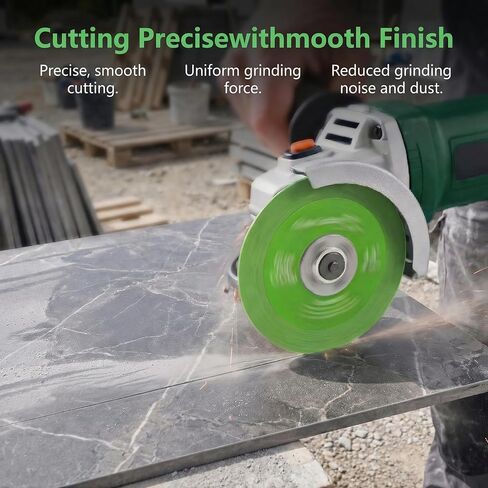 Tile Cutter Diamond Blade for Angle Grinder 4.5 Inch, 3-Pack Glass Cutting Disc Ceramic Blad for Porcelain Marble Granite Tile, Ultra-Thin Chip-Free, 7/8 Arbor in Kuwait