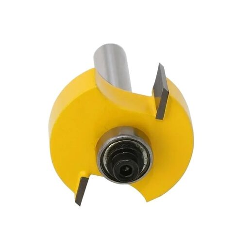 1/4inch Shank Rabbet Router Bit with 6 Adjustable Bearings Kit, Carbide Woodworking Tenon Cutter 2pcs/Set in Kuwait