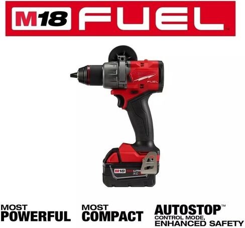 2904-22 لـ Milwaukee M18 FUEL™ 1/2 بوصة طقم مثقاب مطرقي/طول 14 بوصة ارتفاع 6 بوصة عرض 17 بوصة in Kuwait
