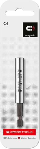 حامل لقم الأدوات السويسرية PB لـ PrecisionBits C 6.3 (1/4") PB 450.M | صناعة سويسرية 100% | اتصال آمن للقمات بالمفكات أو المثاقب اللاسلكية in Kuwait