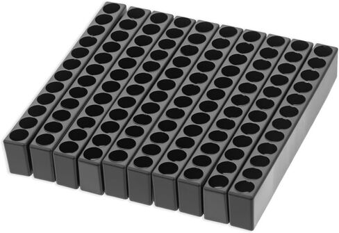 10PCS 12 Holes Hex Shank Bit Holder, Plastic Bit Organizer, Hex Shank Screwdriver Bits Holder Storage Organizer, Screw Driver Holders for 1/4 Inch Hexs Shanks in Kuwait
