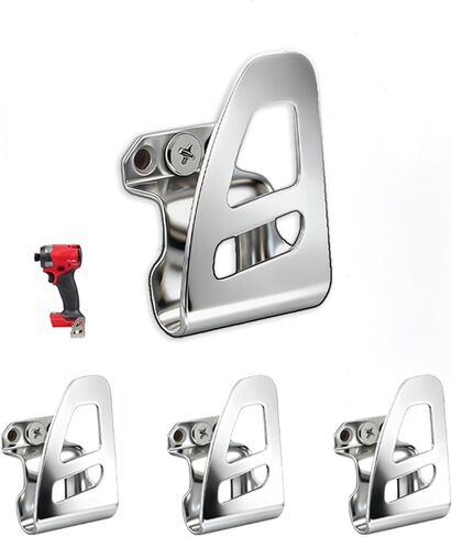 4 Pcs 42-70-2653 Belt Clip Hooks - Compatible with Impact Driver & Hammer Drill - Fits 2604-20 2604-22 2797-22 Tools with Free Screws in Kuwait