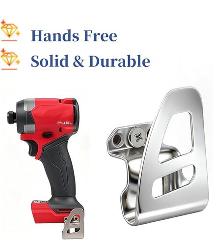 4 Pcs 42-70-2653 Belt Clip Hooks - Compatible with Impact Driver & Hammer Drill - Fits 2604-20 2604-22 2797-22 Tools with Free Screws in Kuwait