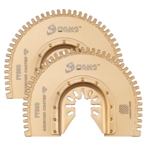 50-60 Grit Diamond Segmented Saw Blades - Precision Cutting for CFRP and Fiberglass, Open Teeth,Extra Thin Version, 3-17/32" Diameter, 3/64" Kerf（2-Pack） in Kuwait