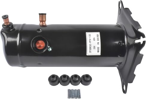 ضاغط 3.5 طن 208/230 فولت R-410A التمرير 1 المرحلة الحديد الزهر الأسود لاستبدال درجة الحرارة العالية in Kuwait