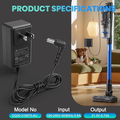 Replacement Charger for Bissell PowerClean FurGuard 280W 4141 & FurFinder 200W 4143 4173 Battery Charger in Kuwait