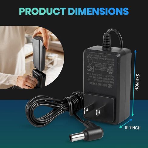 Replacement Charger for Bissell PowerClean FurGuard 280W 4141 & FurFinder 200W 4143 4173 Battery Charger in Kuwait