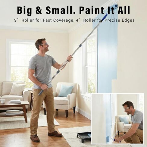 48-inch Manual Hand Drywall Sander with Extension Pole (pole sander+paint roller kit) in Saudi Arabia