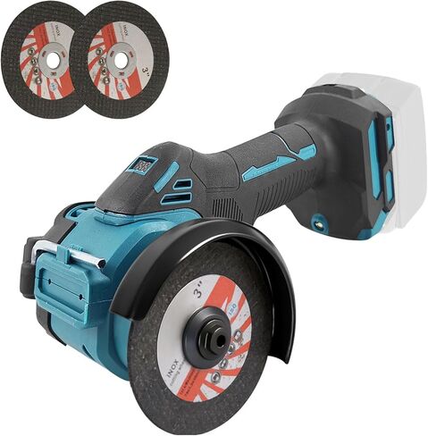 3-inch Cordless Mini Angle Grinder Compatible with DeWalt 20V Max Batteries, 20,000 RPM Brushless Motor, Portable Cutting Tool for Metal Wood Tile PVC (Battery Not Included) in Saudi Arabia