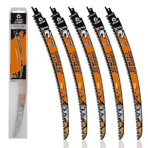 Japanese Teeth Reciprocating Saw Blade 6TPI, Wood Pruning Saw Blades 15 Inch, for Tree Trimming, Wood Cutting, 5 Pack in Kuwait