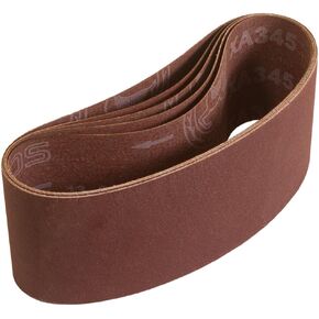 KEYSTONE HIGH QUALITY 2-1/2" X 16" SANDING BELT 120X - 5 PACK by Peachtree Woodworking - PW6017 in Kuwait