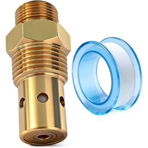 CAC-437-2 صمام فحص ضاغط الهواء 1/2 NPT 1/2 CFPC تركيبات نحاسية لـ DeVilbiss Craftsman 5HP IRL6560V IRL5G20 5E60VAD in Saudi Arabia