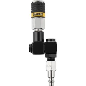 DEWALT 1/4-Inch NPT 360° Swivel Air Hose Connector: Universal Coupler and Industrial Plug Set, 150 PSI in Kuwait