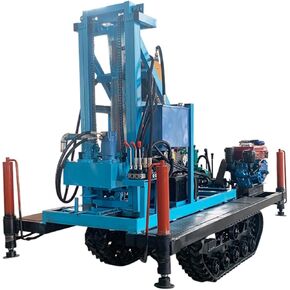 Tracked Water Well Drilling Machine, Hydraulic Driller for Remote Wilderness Areas, Ideal for Backcountry Cabin Disaster Relief and Off Grid Water Access Projects in Kuwait