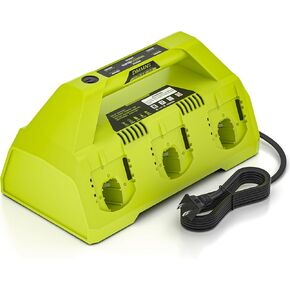 2026 Upgraded 6-Port 18V Super Fast Charger Station Replacement for Ryobi P117 P135 Charger,Compatible with Ryobi 18V Lithium-Ion Batteries in Kuwait