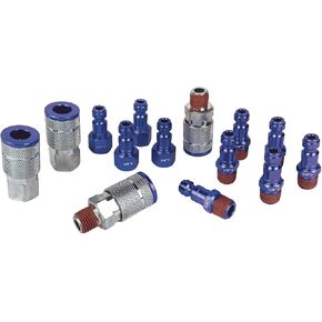Primefit 14 Piece Air Accessories Kit - T/Automotive Style Blue (TK7001-14B) in Kuwait