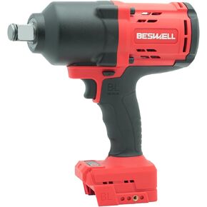BESWELL مفتاح ربط لاسلكي 3/4 بوصة لبطارية ميلووكي 18 فولت، 1256 قدم رطل أقصى عزم دوران مسدس كهربائي بدون فرشاة لإصلاح الشاحنات والمعدات الثقيلة، سرعة 4 أوضاع (أداة فقط) - CIW-134A-ML in Kuwait