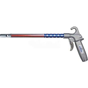 Guardair Xtra Thrust 75XT012AAUS Safety Air Blow Gun OSHA Compliant Alloy Nozzle with 12-Inch Aluminum Extension, US Flag Markings in Saudi Arabia